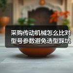采购传动机械怎么比对型号参数避免选型踩坑